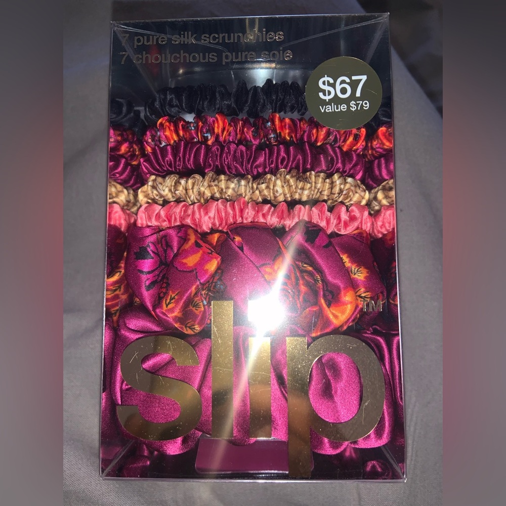 7 X SLIPSILK SCRUNCHIES